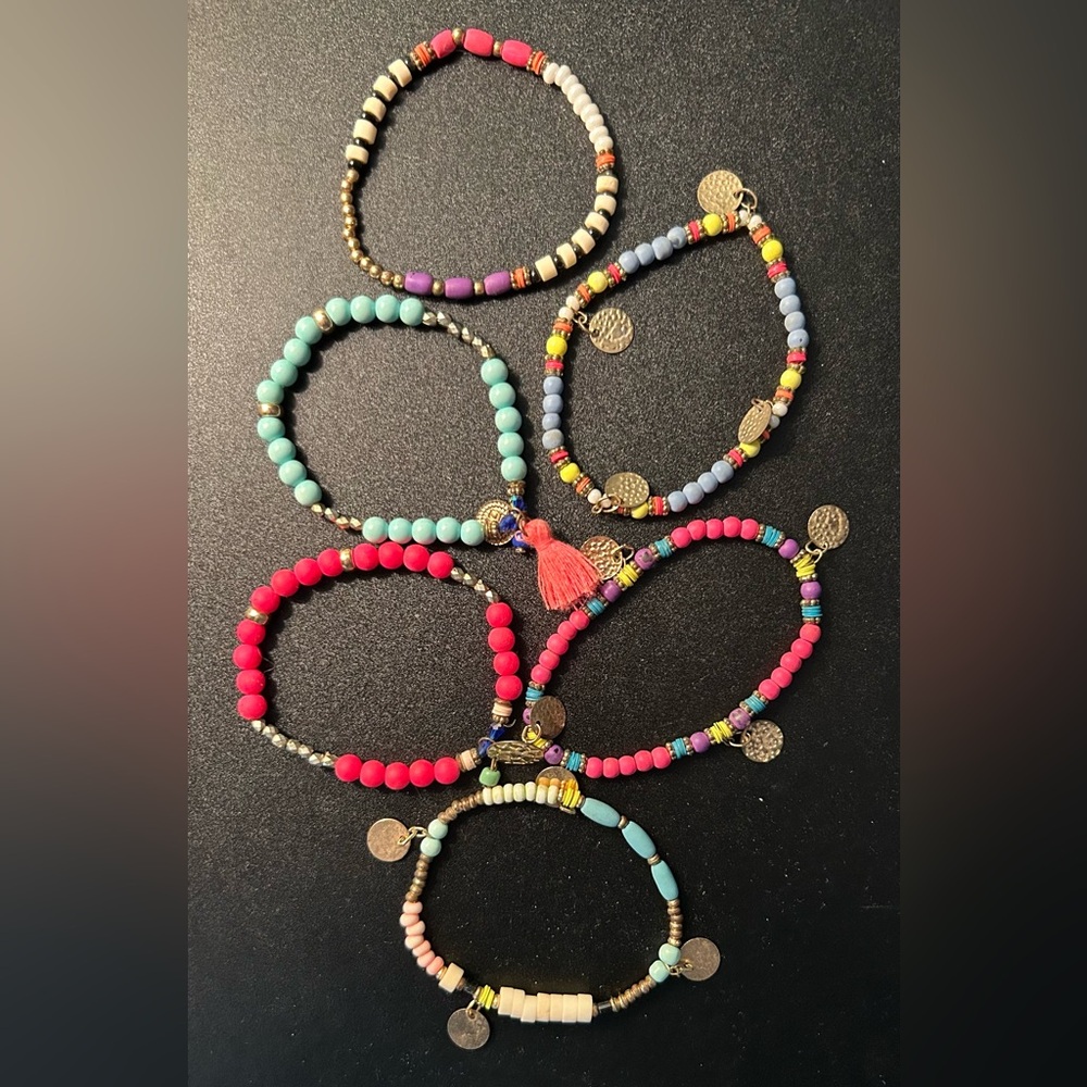 Francesca’s Beaded Bracelets
